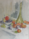 Fruits et carafe